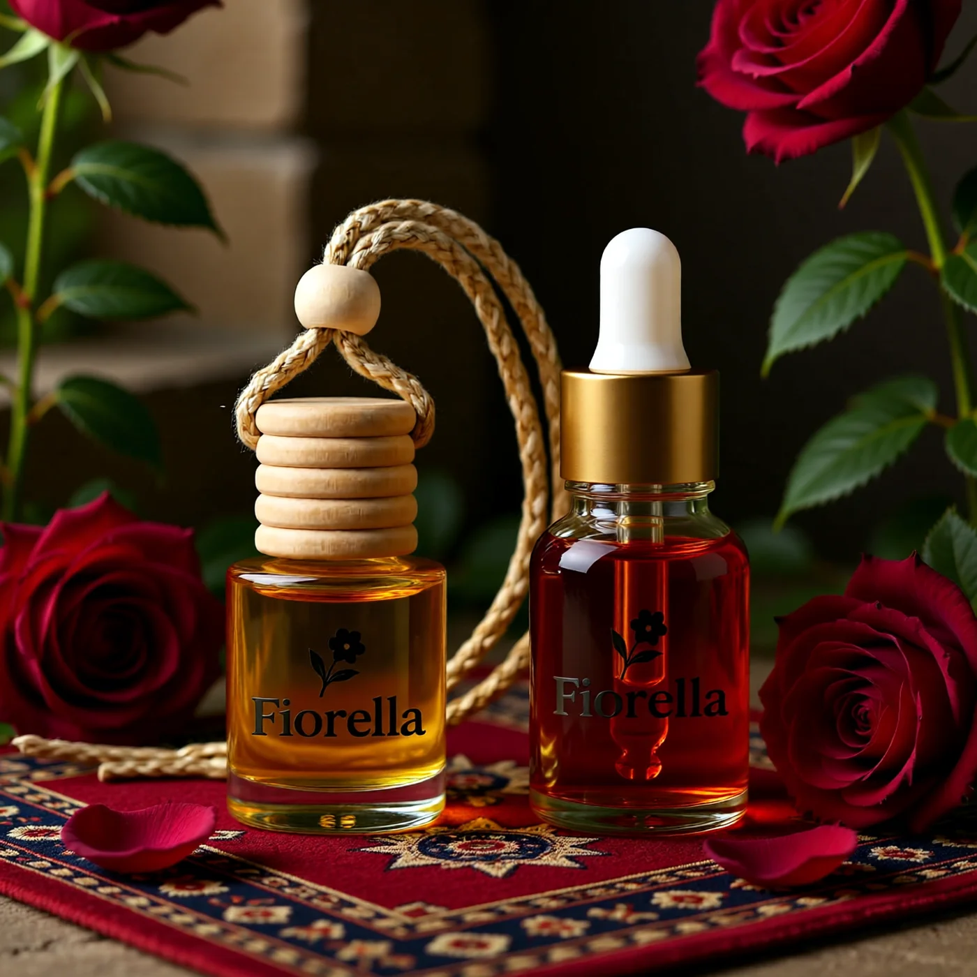 Damask Rose Car Diffuser