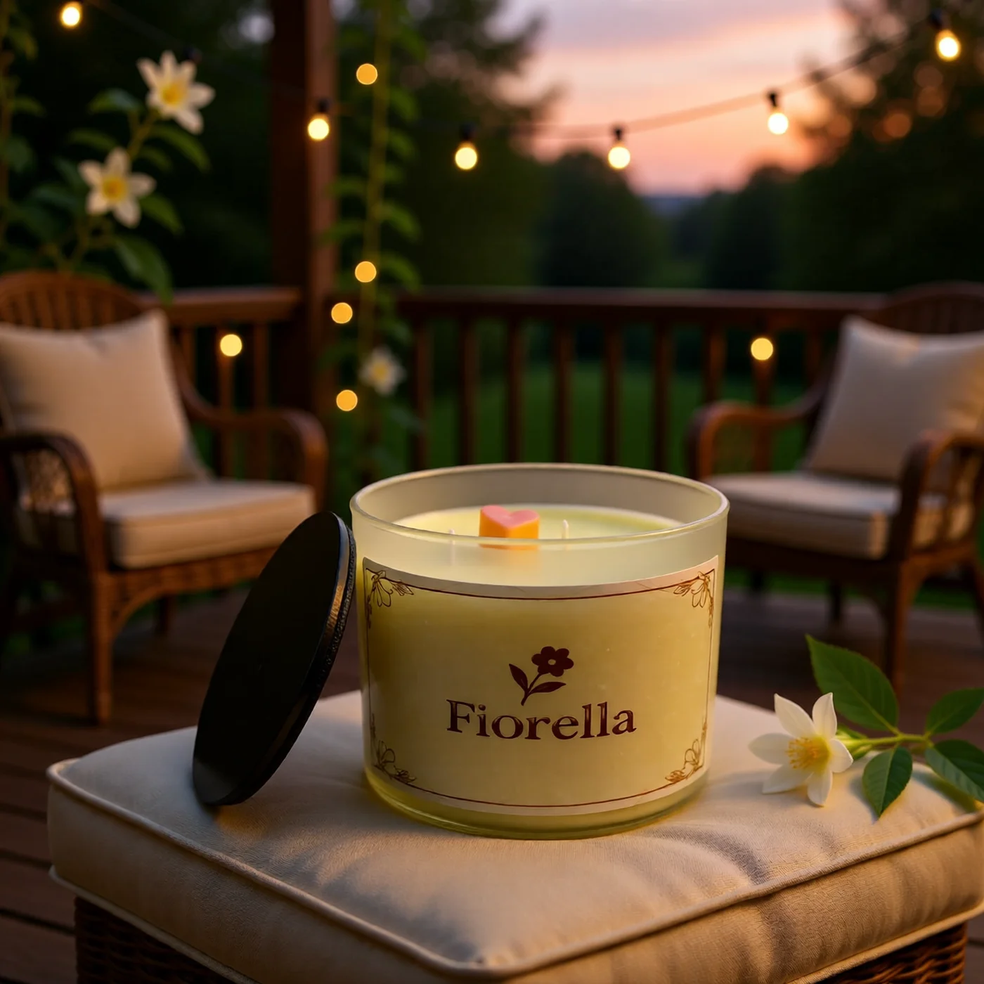 Jasmine Scented Soy Candle