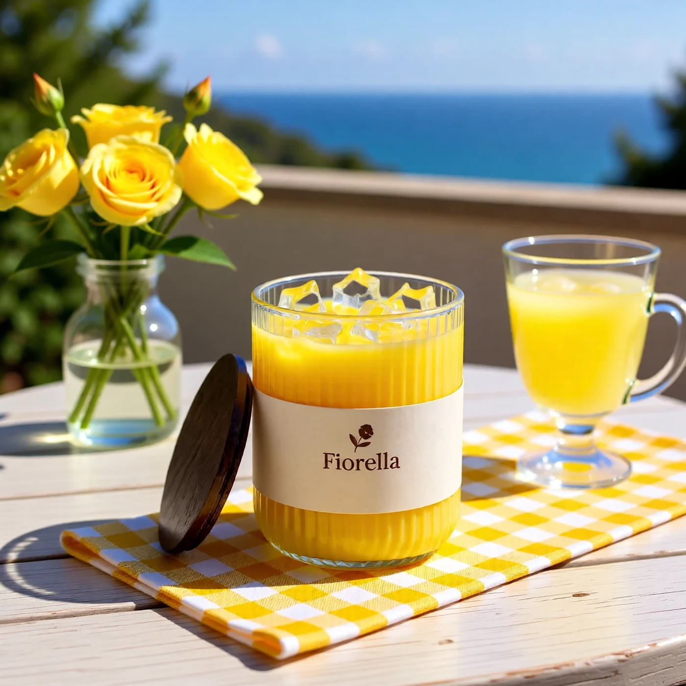 Lemon Iced Candle