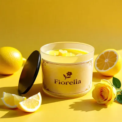 Lemon Scented Soy Candle