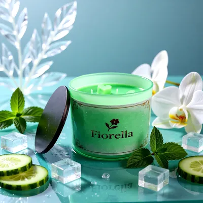 Mint Scented Soy Candle