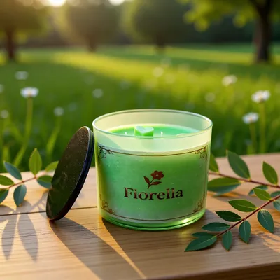 Morning Fresh Scented Soy Candle