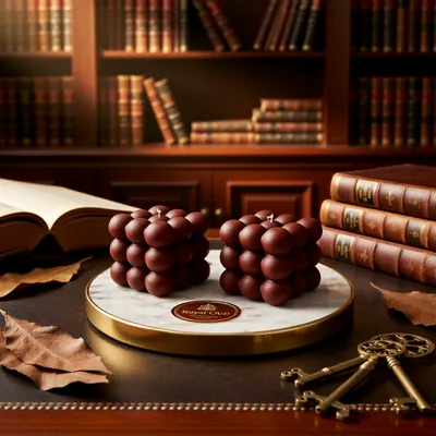 Royal Oud Molded Candle