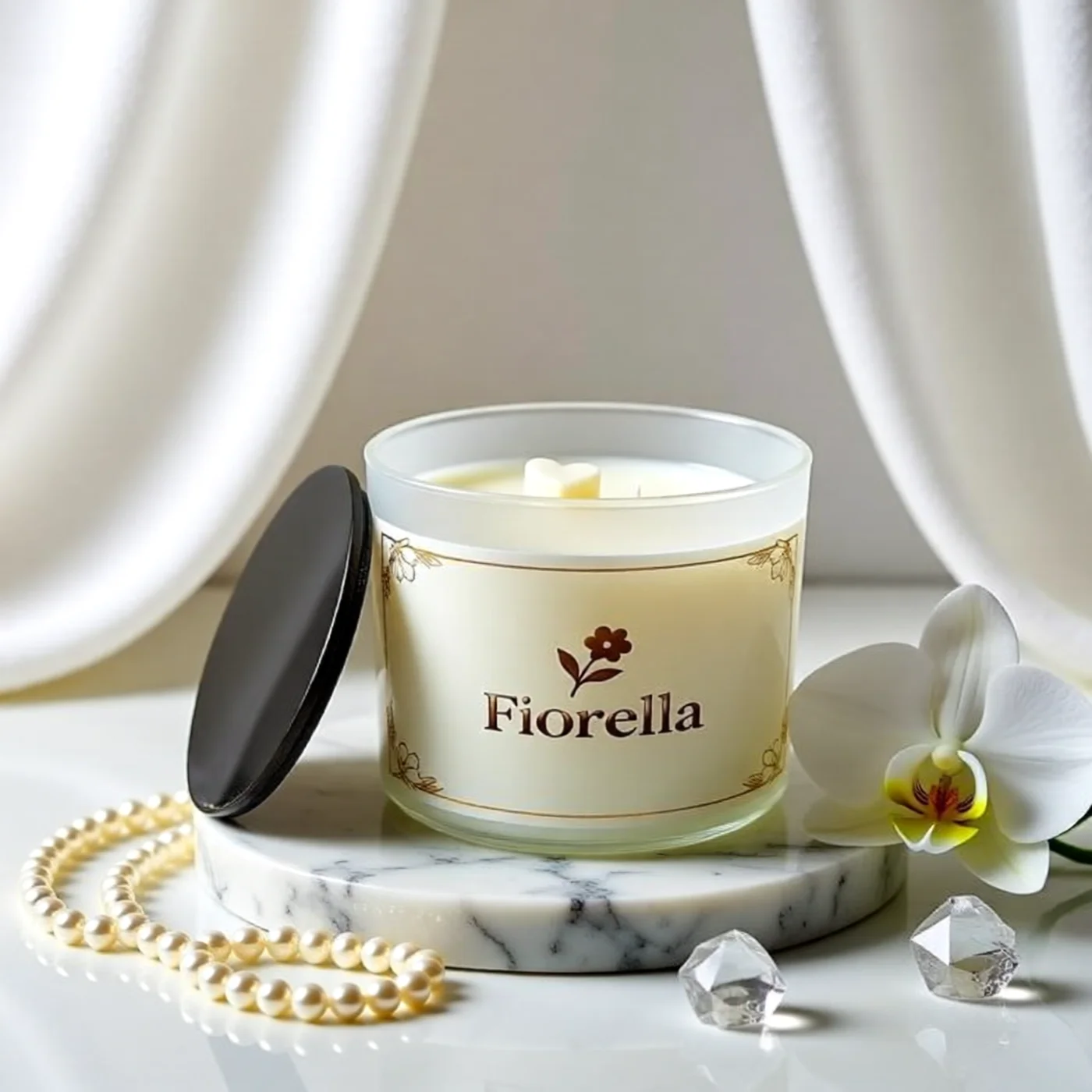 Saudi White Musk Scented Soy Candle