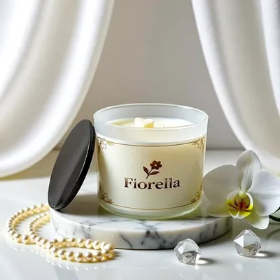 Saudi White Musk Scented Soy Candle
