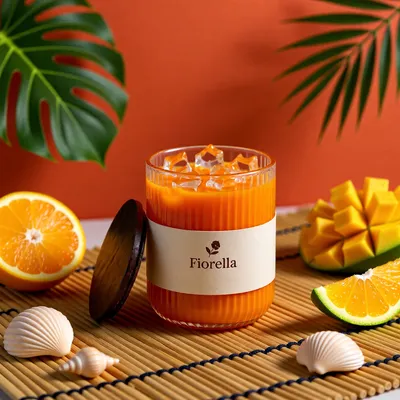 Tropicana Iced Candle