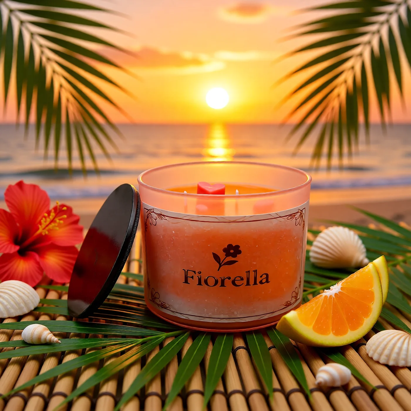 Tropicana Scented Soy Candle