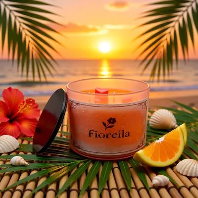 Tropicana Scented Soy Candle