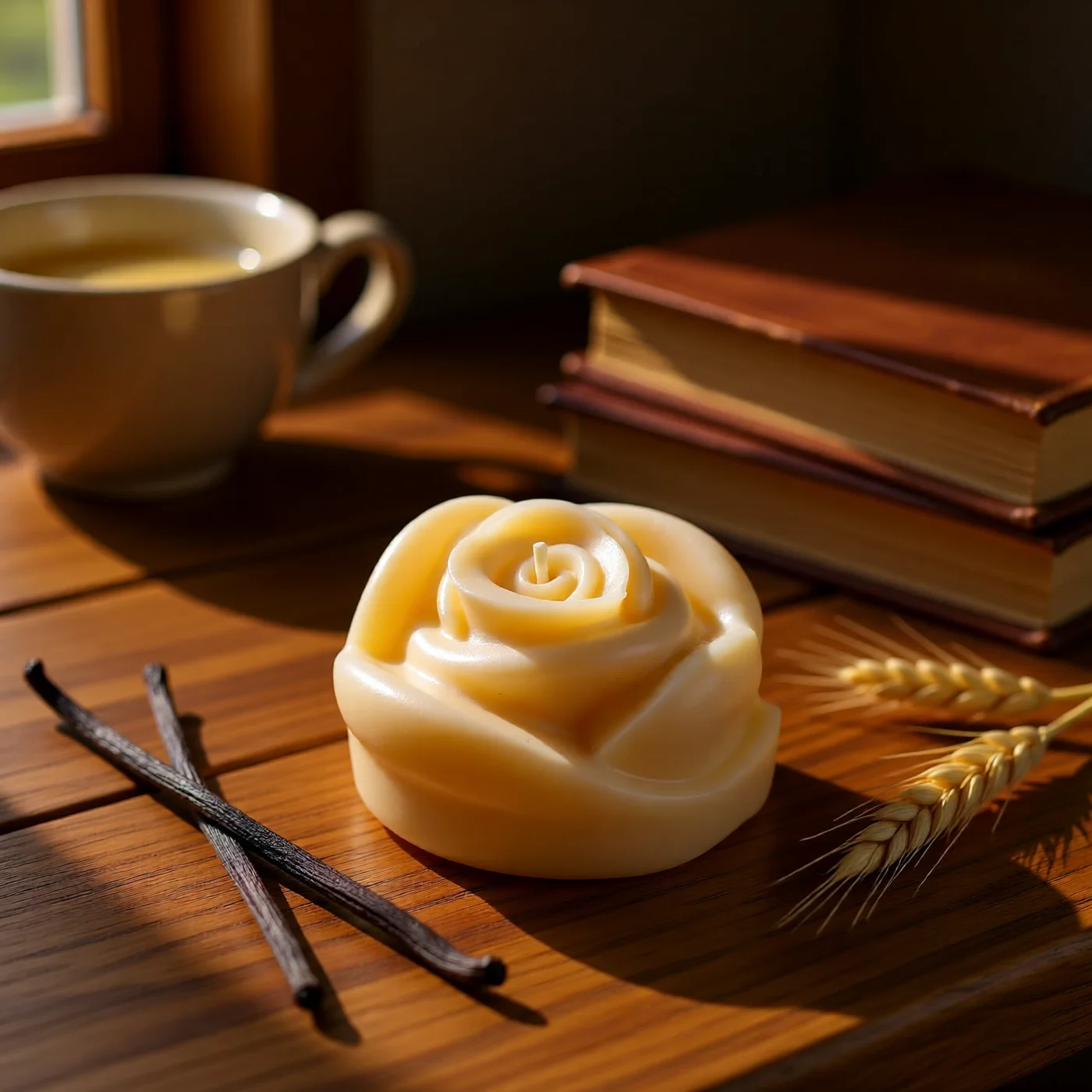 Vanilla Molded Candle