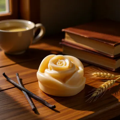 Vanilla Molded Candle