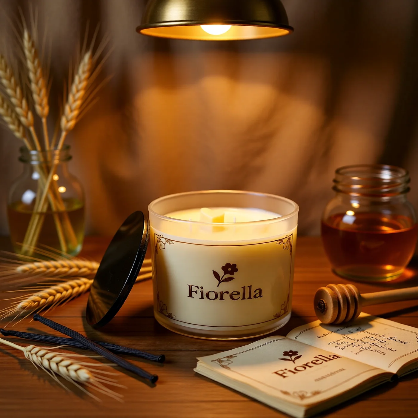 Vanilla Scented Soy Candle