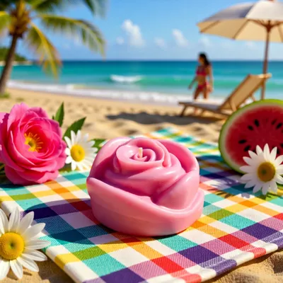 Watermelon Molded Candle