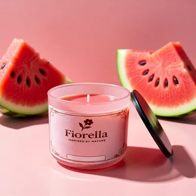 Watermelon Scented Soy Candle